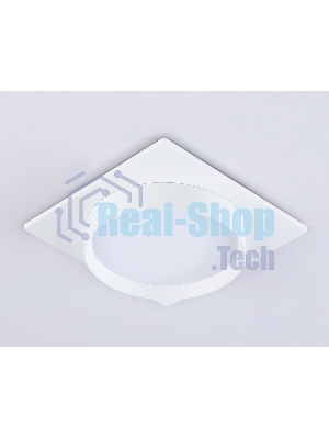 Светильник Ambrella light TN5229 WH белый GX53 110*110*35