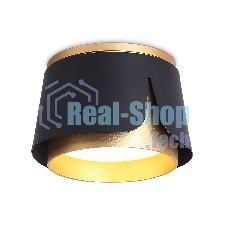 Светильник Ambrella light TN71222 BK/GD черный/золото GX53 D100*66