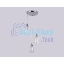 Светильник Ambrella light TR3548/3 CH/CL хром/прозрачный E14 max 40W 370*130*1000