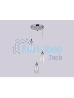 Светильник Ambrella light TR3548/3 CH/CL хром/прозрачный E14 max 40W 370*130*1000