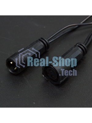Гирлянда Neon-night Нить 10м, постоянное свечение, черный ПВХ, 230В, белый