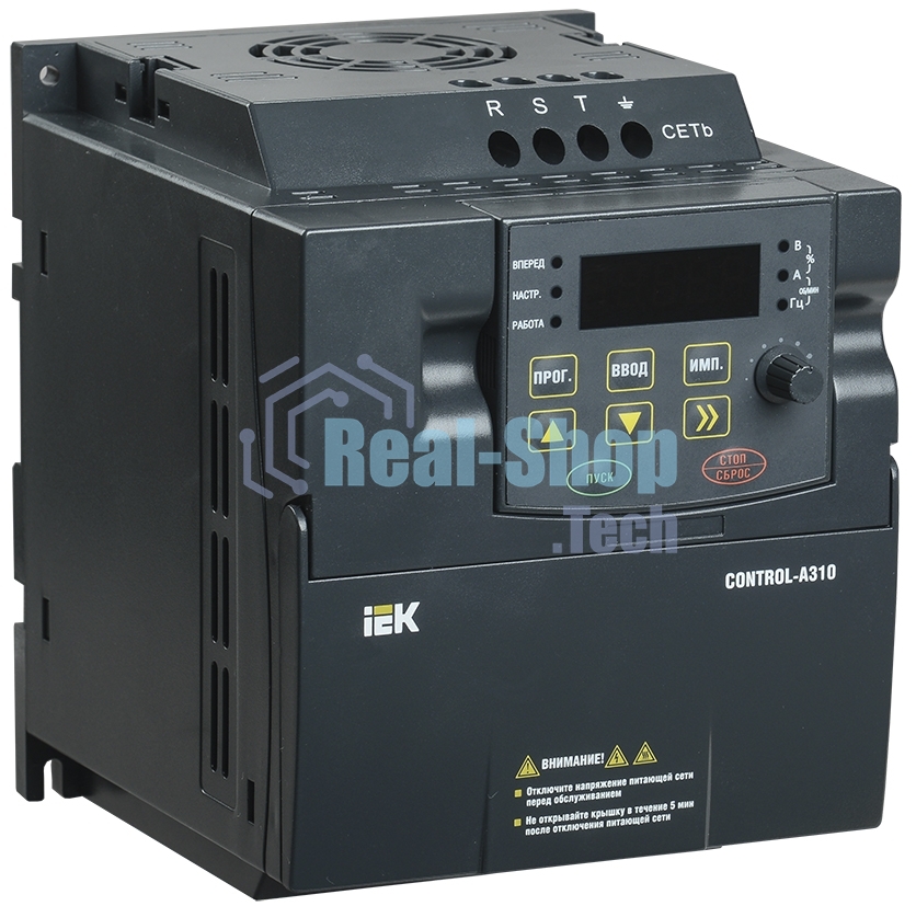 Преобразователь частоты CONTROL-A310 380В 3ф 2.2кВт 5.1А IEK CNT-A310D33V022TEZ