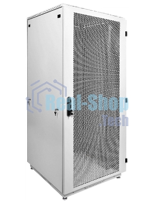 Шкаф коммутационный ЦМО ШТК-М-42.8.8-4ААА 42U 800x820 мм пер. дв. перфор. задн. дв. стал. лист 2 бок. пан. 500 кг белый