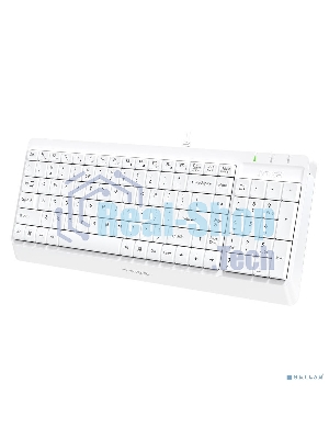Комплект клавиатура+мышь A4Tech FStyler F1512 проводной, USB, 1200 DPI, белый