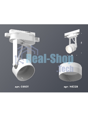 Светильник Ambrella light XT6601081 WH/SWH/FR белый/белый песок/белый матовый MR16 GU10 (C6601, N6228)