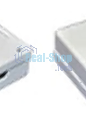 Настенная информационная розетка RJ45 8P8C, кат.5Е, UTP, 1-порт, белая 