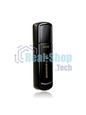 Флешка USB Transcend JetFlash 350 (TS64GJF350), 64Gb, USB 2.0, R/W 15/7, черный
