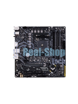 Материнская плата ASUS TUF GAMING B550M-PLUS, AM4, AMD B550, 4xDDR4, 4xSATA, 2xM.2, 1xPCIe 4.0 x16, 1xPCIe 3.0 x16, 1xPCIe x1, 1xHDMI, 1xDP, 1x 2.5Gb LAN, 4xUSB-A 3.2 Gen 1, 1xUSB-A 3.2 Gen 2, 2xUSB-A 2.0, 1xUSB-C 3.2 Gen 2, 5x3.5 мм, 7.1, mATX