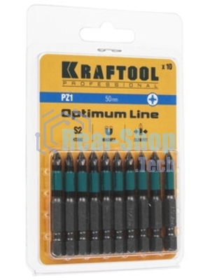 Биты Kraftool профессиональные сталь S10 26124-2-100-10