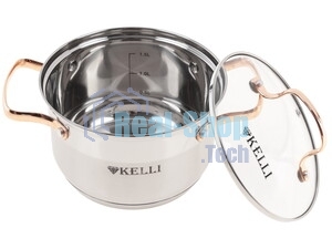 Набор посуды KELLI KL-4400 кремовый 6 предметов