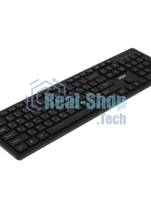 Клавиатура проводная Acer OKW122, USB, черный