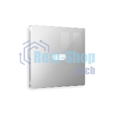 Лицевая панель ALFA (Серебро глянец) для HDMI розетки QUANT AP4140