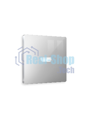 Лицевая панель ALFA (Серебро глянец) для HDMI розетки QUANT AP4140