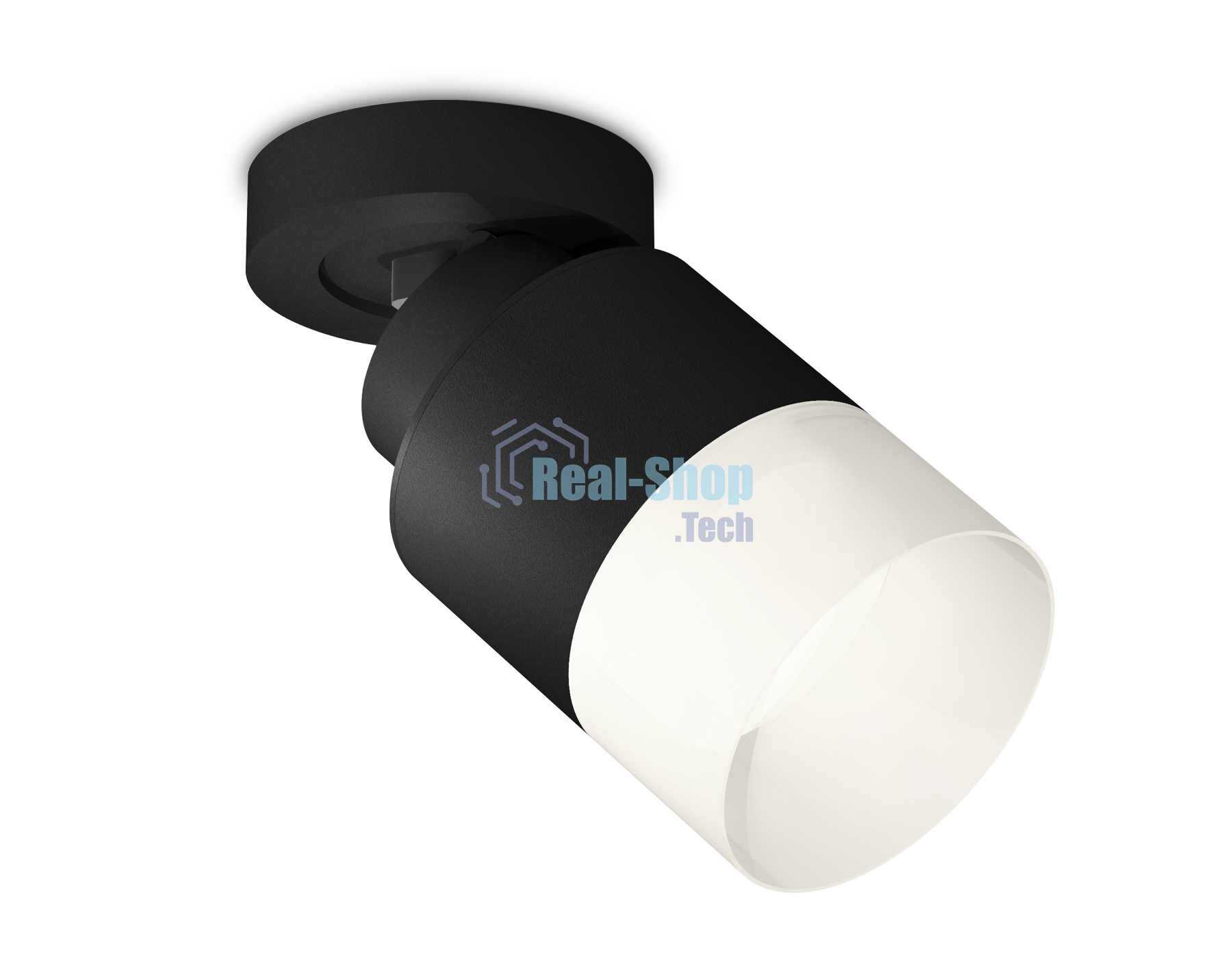 Светильник Ambrella Light XM8111002 SBK/FR черный песок/белый матовый GX53 (A2229, A2106, C8111, N8402)