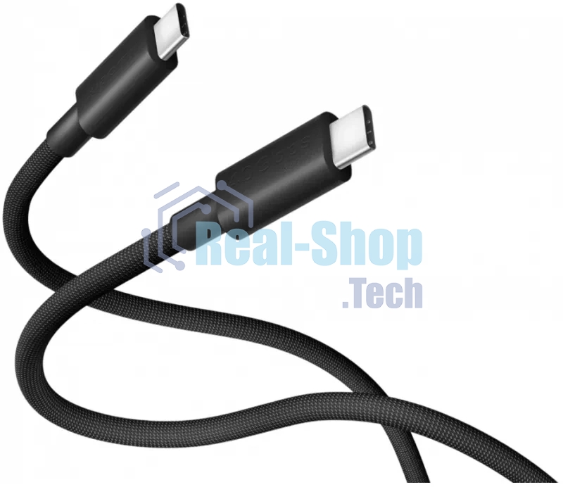 Кабель Xiaomi 6A High-speed USB4 Braided USB-C to USB-C Cable (1m) (BHR087BGL)