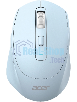 Мышь Acer OMR504 голубой оптическая 3200dpi silent беспров. BT/Radio USB 4but (ZL.MCE11.01E)