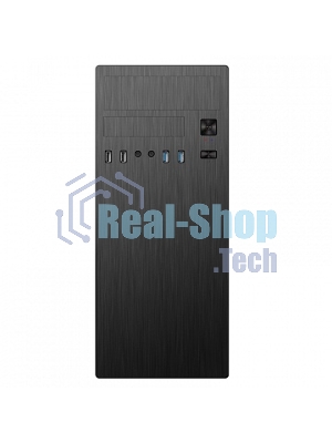Компьютерный корпус MidiTower Powerman DA812BK черный PM-500ATX-F 2хUSB 2.0+2хUSB 3.0 Audio ATX