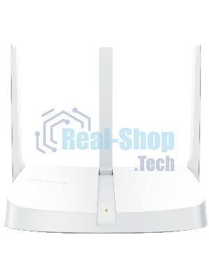 Маршрутизатор Mercusys MW305R Wi-Fi роутер 300 Мбит/с 2,4 ГГц, 1 порт WAN 10/100 Мбит/с + 4 порта LAN 10/100 Мбит/с, 2 фиксированные антенны