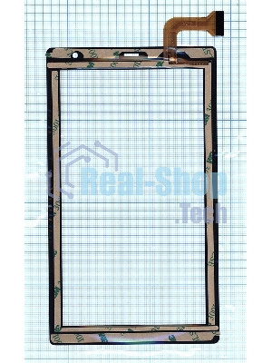 Сенсорное стекло (тачскрин) DEXP Ursus L270 черное