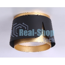 Светильник Ambrella light TN71222 BK/GD черный/золото GX53 D100*66