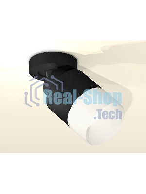 Светильник Ambrella Light XM8111002 SBK/FR черный песок/белый матовый GX53 (A2229, A2106, C8111, N8402)