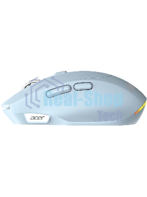 Мышь Acer OMR504 голубой оптическая 3200dpi silent беспров. BT/Radio USB 4but (ZL.MCE11.01E)