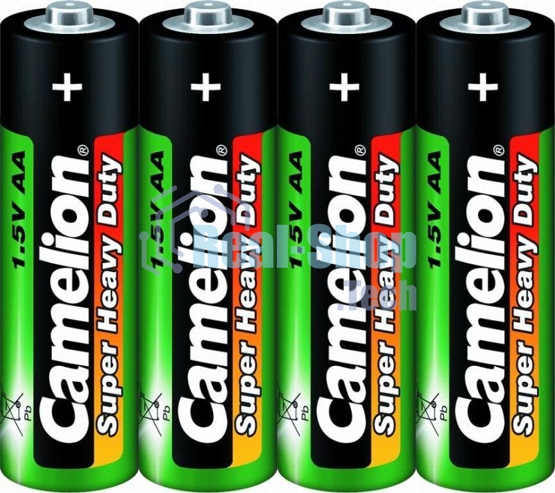 Элемент питания солевой Camelion R R6 (шринка 4шт) 1.5 В