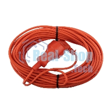 Удлинитель-шнур PROconnect ПВС 2х0.75, 20 м, б/з, 6 А, 1300 Вт, IP20, оранжевый
