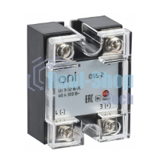Реле твердотельное OSS-2 25А 380В AC 3-32В DC ONI OSS-2-3-25-B