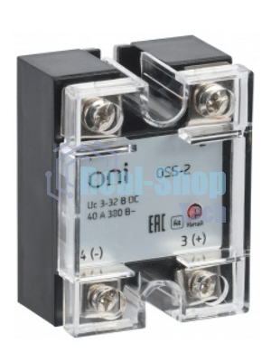 Реле твердотельное OSS-2 25А 380В AC 3-32В DC ONI OSS-2-3-25-B