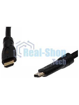 Кабель аудио-видео Cactus CS-HDMI.2-10 HDMI (m)/HDMI (m) 10м. позолоченные контакты черный