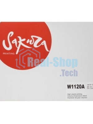 Картридж Sakura W1120A для HP, черный, 16000 к.