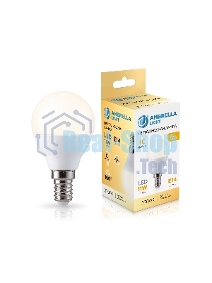Лампа светодиодная	451113 LED P45 11W IC E14 2700K 175-265V