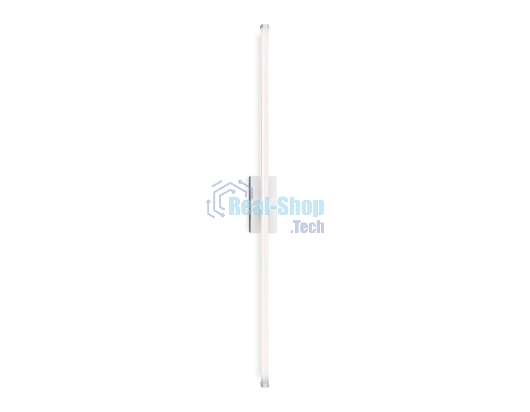 Настенный светодиодный светильник Ambrella light FL6121 WH белый 14W 3000K-6400K 610*45*80