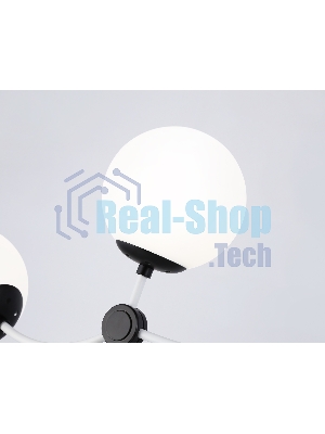 Светитльник Ambrella Light TR2566/3 WH/BK белый/черный E27/3 max 60W 1130*150*540