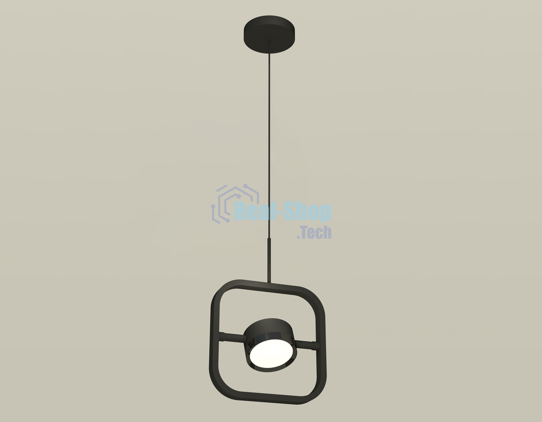Светильник Ambrella light XB9119100 SBK/PBK черный песок/черный полированный GX53 (C9119, N8113)