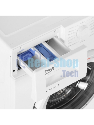 Стиральная машина Beko WRS5511BWW (7320110005) белый, загрузка фронтальная 5 кг, 1000 об/мин., класс: А