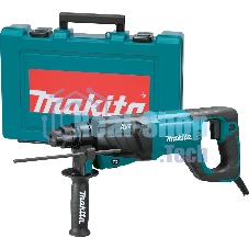 Перфоратор MAKITA HR2641  SDS+ 800Вт 3реж 2.4дж 0-4500у/м 3.1кг чем авт д-образ