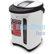Термопот Sakura SA-314WB Мощность 750Вт. Объем 4,5л. Тип управления: кнопочный. 2 способа подачи воды. Материал колбы и корпуса - нерж. сталь. С функцией кипячения и поддержания температуры на уровне 85-90°С. Двойная защита от перегрева и включения без воды. Цвет черный/белый. Термопот Sakura SA-314WB Мощность 750Вт. Объем 4,5л. Тип управления: кнопочный. 2 способа подачи воды. Материал колбы и корпуса - нерж. сталь. С функцией кипячения и поддержания температуры на уровне 85-90°С. Двойная защита от перегрева и включения без воды. Цвет черный/белый.