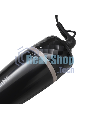 Фен-расческа Galaxy Line GL 4407 черный, 1200 Вт