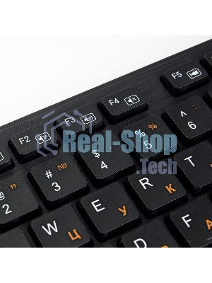 Клавиатура проводная Gembird KB-8360U, USB, черный