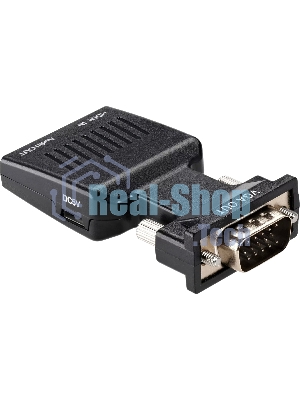 Переходник HDMI(F) --> VGA(M)+audio, AOpen CA336A 1080x60Hz