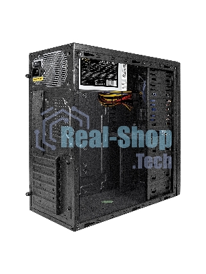 Компьютерный корпус Miditower ExeGate XP-330U-UNS500 (ATX, БП UNS500 с вент. 12см, 2хUSB/2хUSB 3.0, аудио, черный)