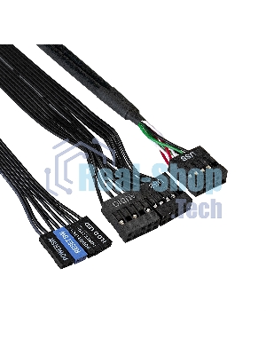 Компьютерный корпус Minitower ExeGate BAA-105-01-UNS350 (mATX, БП UNS350 с вент. 12см, 2*USB, аудио, черный)