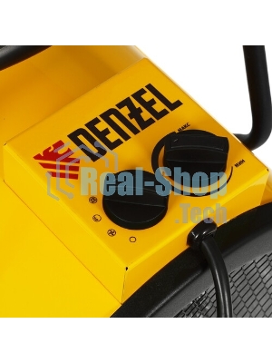 Тепловая пушка Denzel SFH-9000 400 В, 720 м3/ч, 3 реж. вентилятор, 6000/9000 Вт
