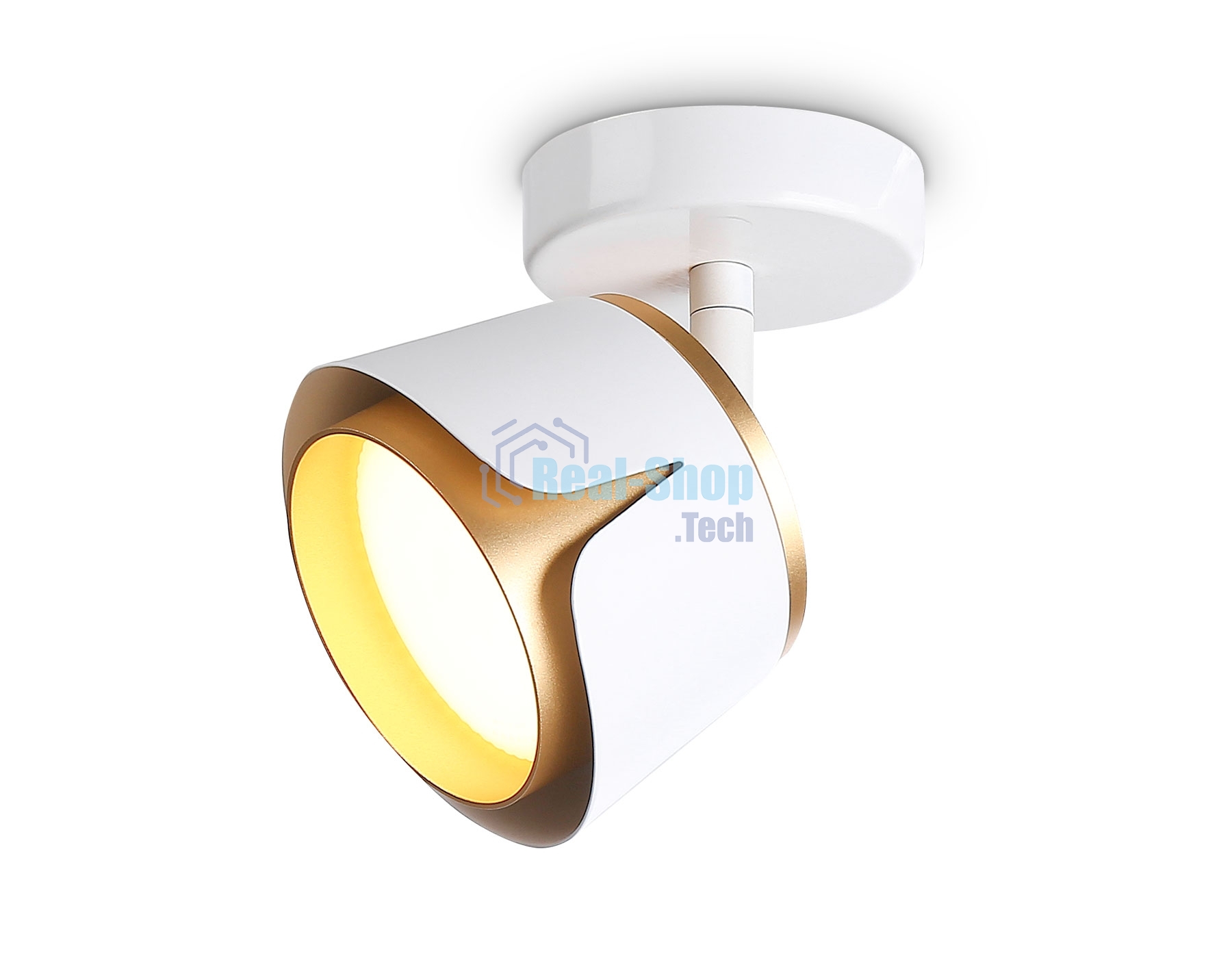 Светильник Ambrella light TN71224 WH/GD белый/золото GX53 D100*147