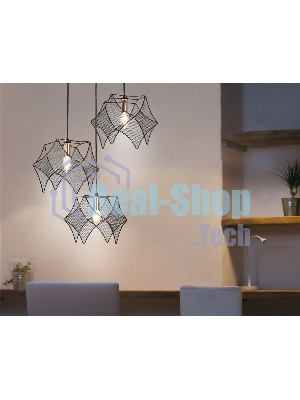 Светильник Ambrella light TR8427/3 BK/GD черный/золото E14/3 max 40W D510*1000