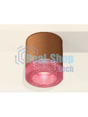Светильник Ambrella Light XS7404030 SCF/PI кофе песок/розовый MR16 GU5.3 (C7404, N7193)
