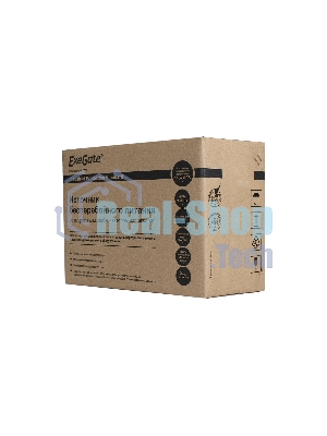 Источник бесперебойного питания ExeGate SpecialPro UNB-650.LED.AVR.EURO 650VA/360W, LED, AVR, 2 евророзетки, черный