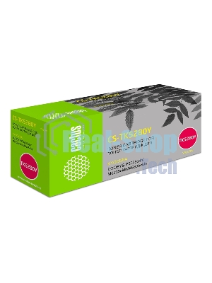 Картридж лазерный Cactus CS-TK5280Y желтый (11000 стр.) для Kyocera ECOSYS P6235cdn, M6235cidn, M6635cidn